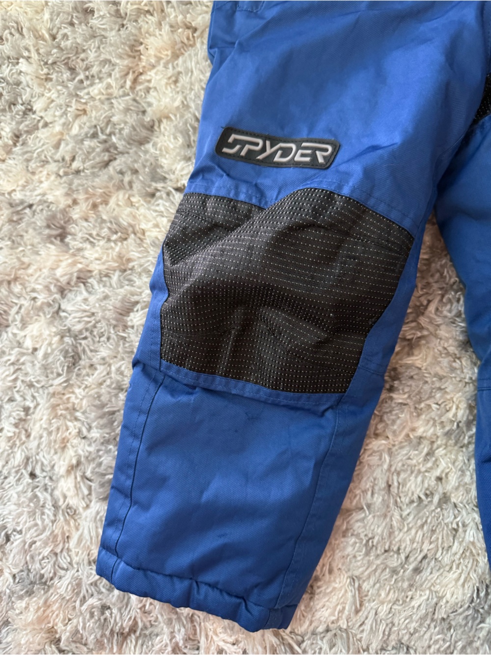 Spyder Kids Blue winter Ski Snow Pants size L (5-6) - Picture 3 of 6